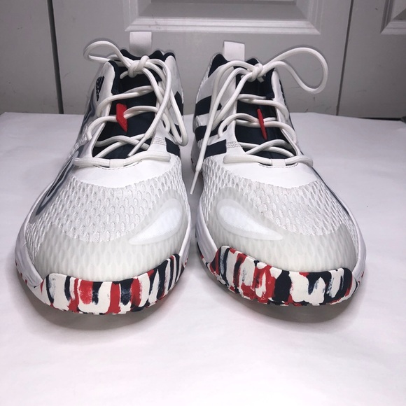 adidas Shoes New Adidas Sm Exhibit A Team Usa Basketball Shoes Very Rare Unreleased Gx547 6